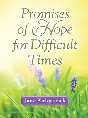 cover image of Promises of Hope for Difficult Times